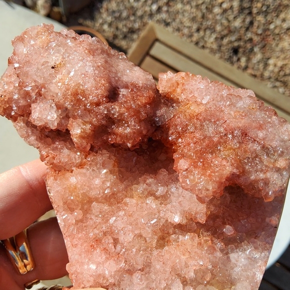 HUGE Sparkling Red Quartz Display Specimen- Collector's Grade - Picture 3 of 15